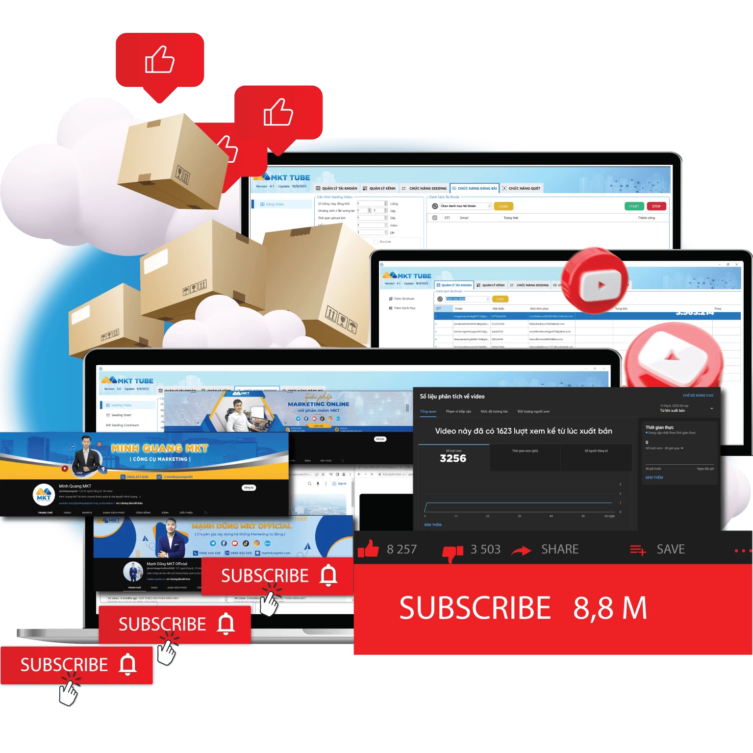 Giải pháp MKT Youtube