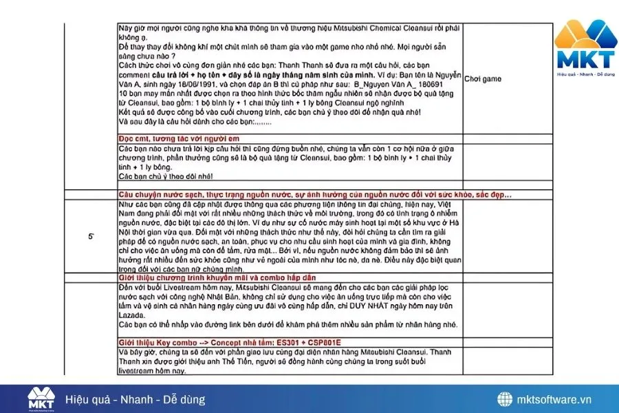 Cần chuẩn bị kịch bản Livestream bán hàng Facebook hấp dẫn Cần chuẩn bị kịch bản Livestream bán hàng Facebook hấp dẫn