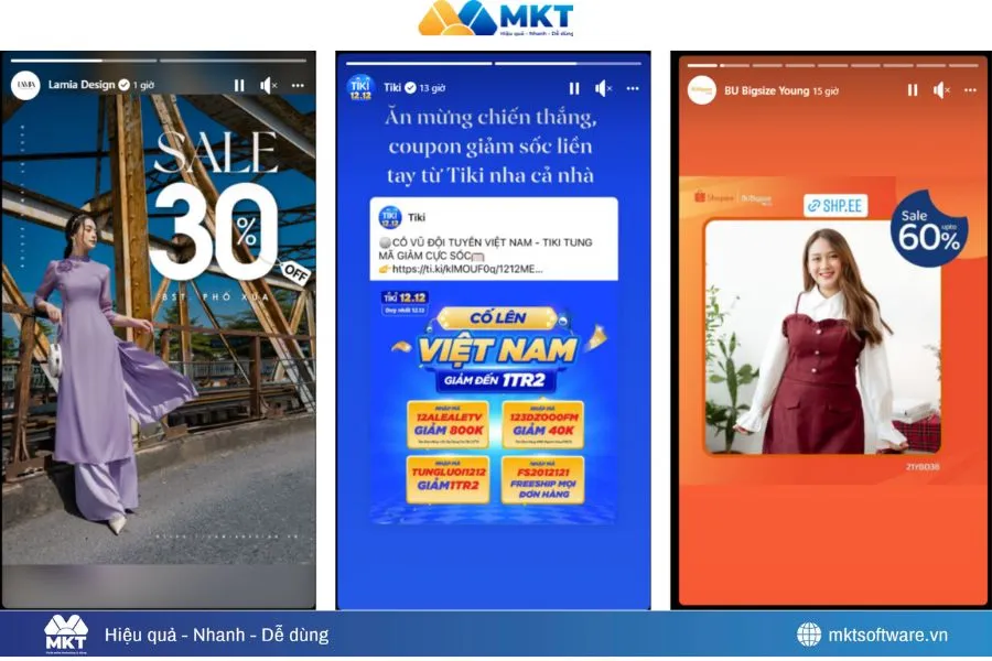 Không nên chèn link ở Story Không nên chèn link ở Story