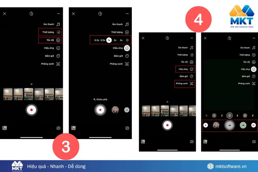 Minh họa về chi tiết cách làm trong bước 3 + bước 4
