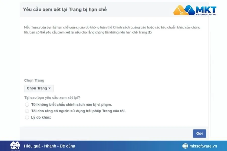 Minh họa về bước gửi kháng nghị