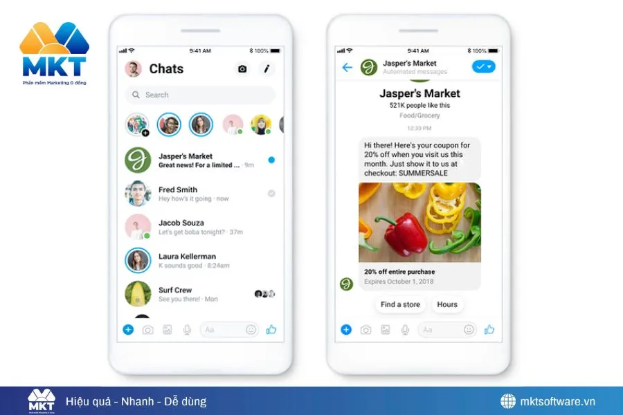 Chạy quảng cáo tin nhắn được tài trợ để chăm sóc khách hàng cũ đã từng nhắn tin đến Fanpage