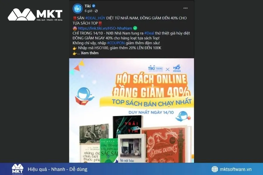 Hình ảnh minh họa về bài viết dùng xuống dòng, emoji sinh động