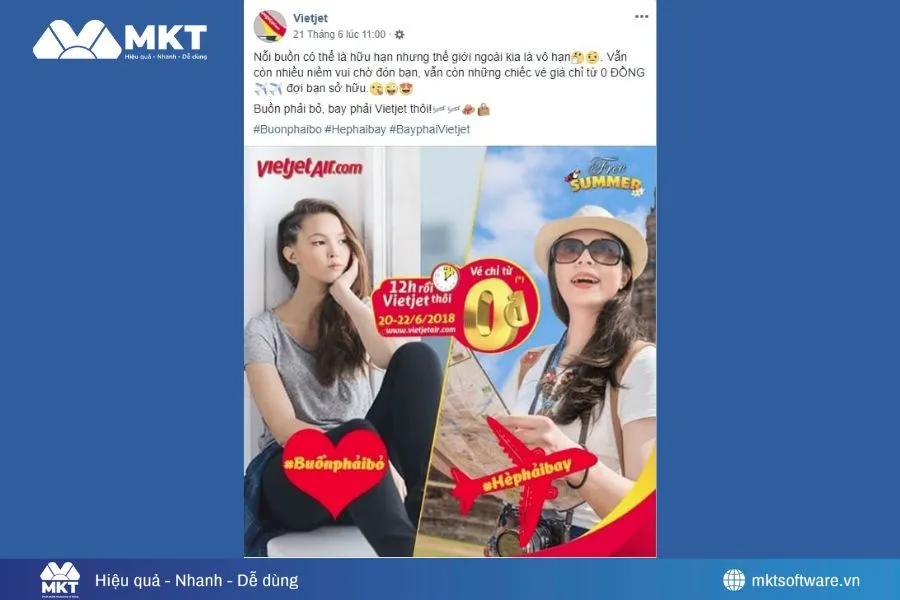 Mẫu đăng bài bán hàng trên Facebook gây shock, gây sự chú ý từ khách hàng mục tiêu