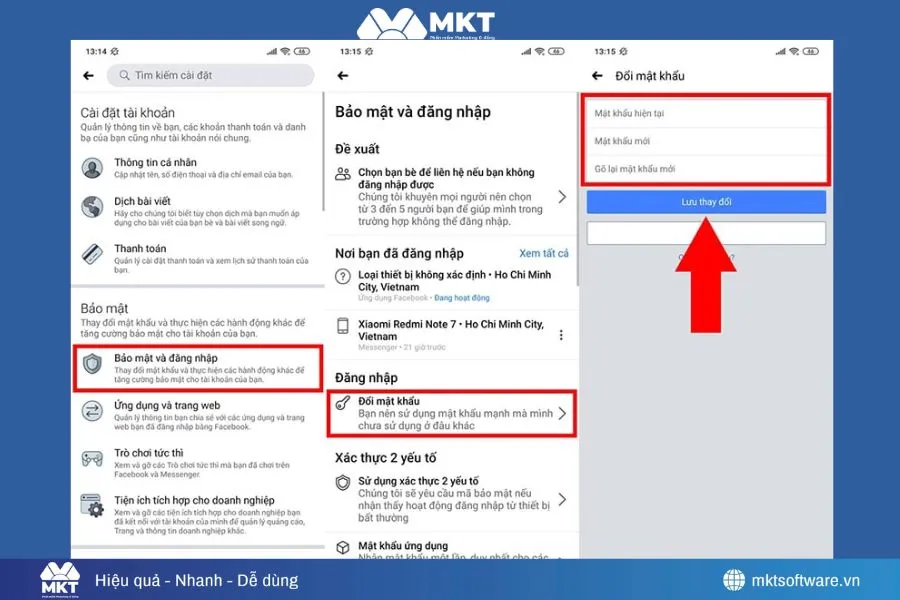 Đổi mật khẩu mạnh