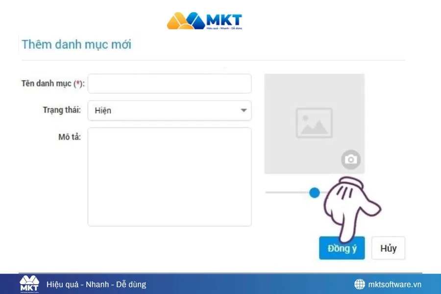 Minh họa về bước thêm sản phẩm để bán hàng Minh họa về bước thêm sản phẩm để bán hàng