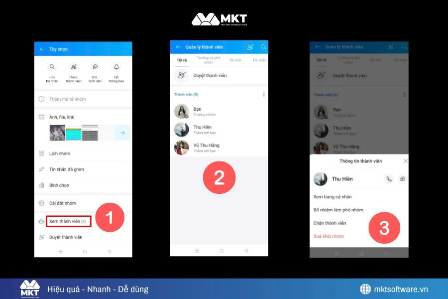 3 bước xóa khỏi nhóm Zalo trên điện thoại 3 bước xóa khỏi nhóm Zalo trên điện thoại