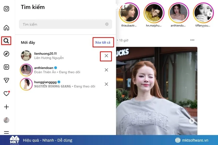 Cách Xoá Tìm Kiếm Gần Đây Trên Instagram Nhanh Chỉ Trong 10 Giây