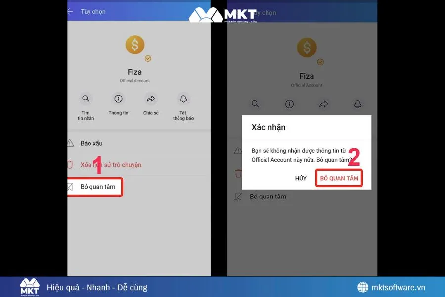 Chọn bỏ quan tâm