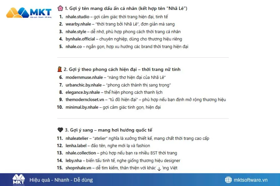 Tên Instagram Hay – Gợi Ý 100+ Tên Cuốn Hút, Dễ Nhớ Giúp Tăng Follow Nhanh