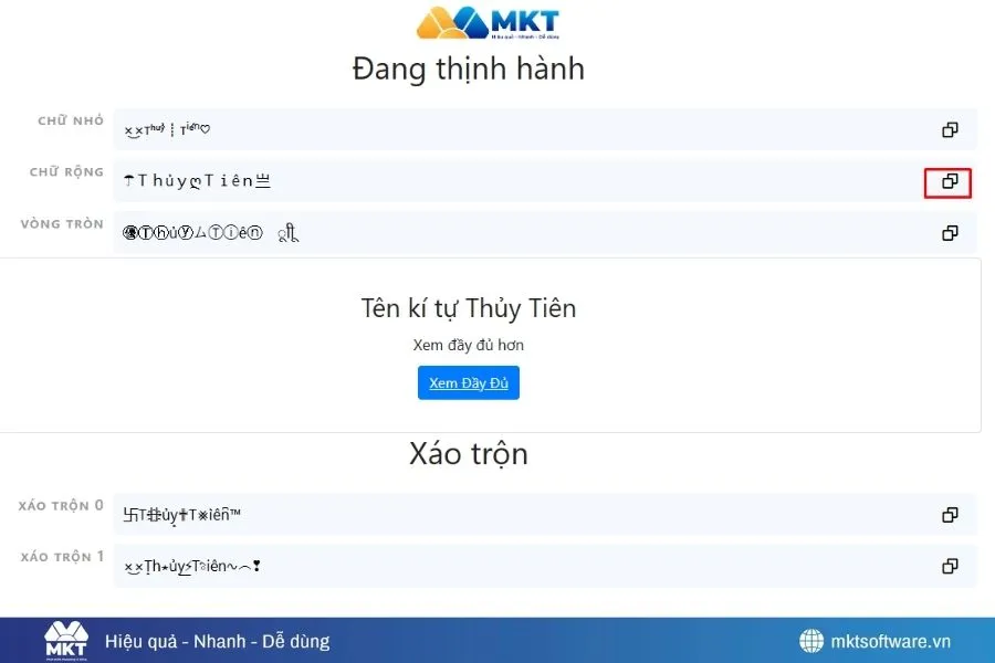 Cách tạo tên Zalo kí tự đặc biệt trên website kitudacbiet.vn Cách tạo tên Zalo kí tự đặc biệt trên website kitudacbiet.vn
