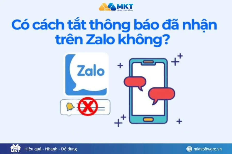 Cách tắt thông báo đã nhận trên Zalo hiện chưa có trên hệ thống Cách tắt thông báo đã nhận trên Zalo hiện chưa có trên hệ thống