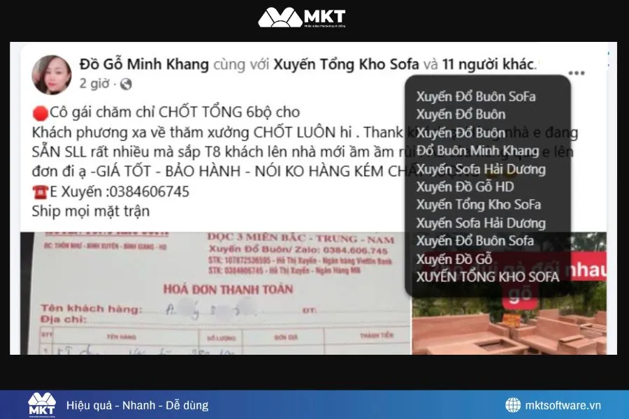 Case Study Thực Tế: Cơ Sở Sản Xuất Nội Thất Tăng X2 Doanh Thu Facebook Nhờ MKT Care