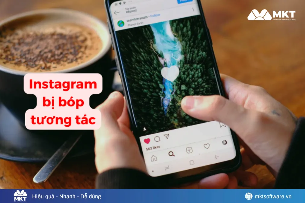 Instagram tụt tương tác và không rõ lý do