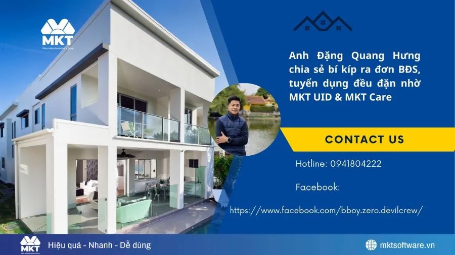 Feedback từ anh Đặng Quang Hưng BĐS về phần mềm MKT UID, MKT Care Feedback từ anh Đặng Quang Hưng BĐS về phần mềm MKT UID, MKT Care
