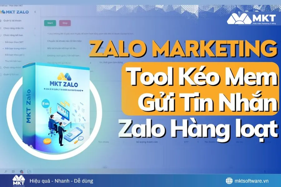 TOP 5 Phần Mềm Zalo Marketing Hiệu Qủa Nhất Hiện Nay