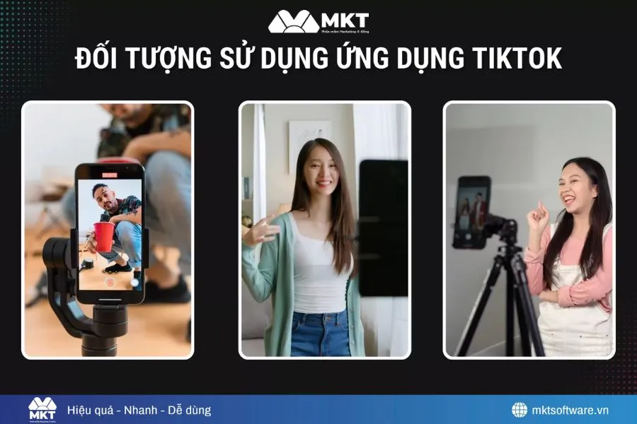 Tiktok phù hợp với cá nhân, doanh nghiệp, người bán hàng, nhà sáng tạo nội dung