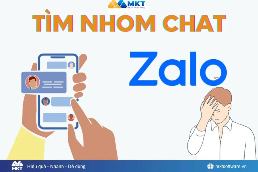 Không thể tìm nhóm công khai trên Zalo Không thể tìm nhóm công khai trên Zalo