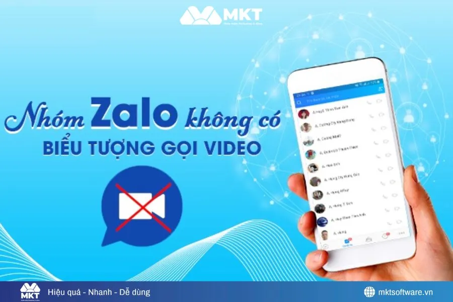Phiên bản Zalo cũ khiến Zalo không có biểu tượng gọi video nhóm Phiên bản Zalo cũ khiến Zalo không có biểu tượng gọi video nhóm