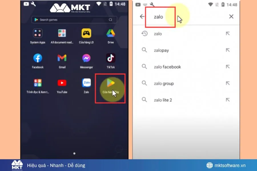 Minh họa về bước 1 & 2 Minh họa về bước 1 & 2