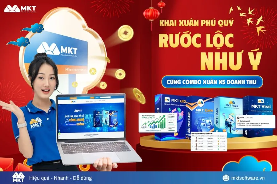Combo phát tài MKT UID, MKT Care, MKT Zalo - Giải pháp dọn sạch kho hàng mùa cao điểm Combo phát tài MKT UID, MKT Care, MKT Zalo - Giải pháp dọn sạch kho hàng mùa cao điểm