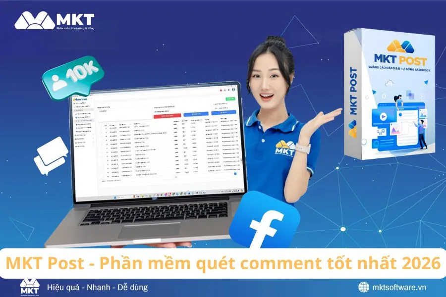 MKT Post – Tool quét comment Facebook hàng đầu hiện nay