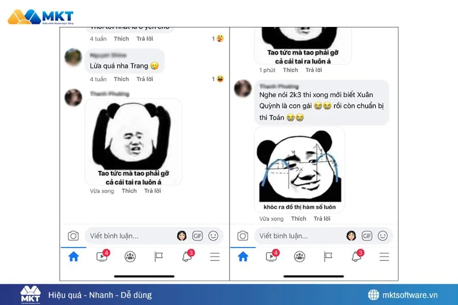 Comment nội dung cuốn hút trên bài viết của trang fanpage nổi tiếng để buff follow Facebook